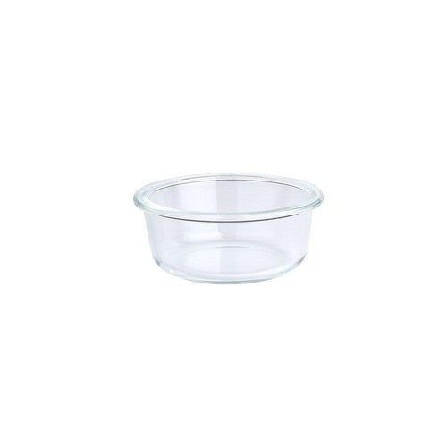 Elegant Glass Cat Food Bowl Set