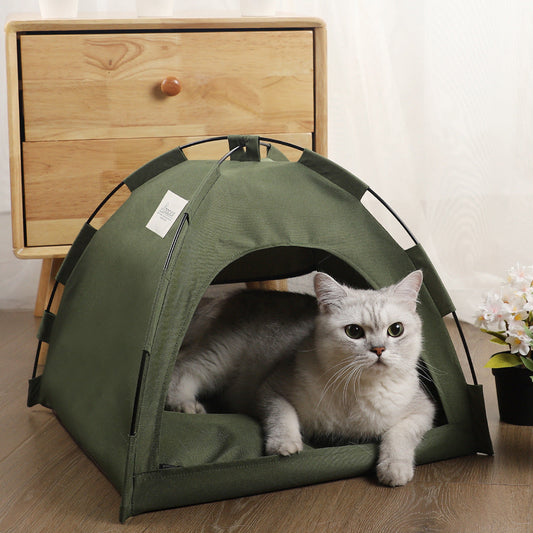 Cat Tent Bed with Cushion