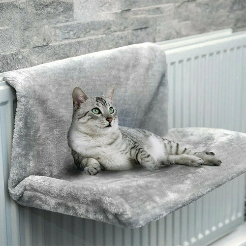 Cozy Hanging Cat Hammock – Portable Pet Bed
