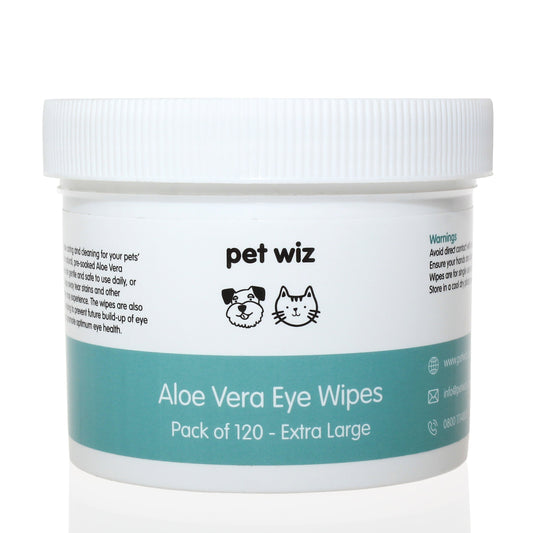 Aloe Vera Eye Wipes for Cats & Dogs