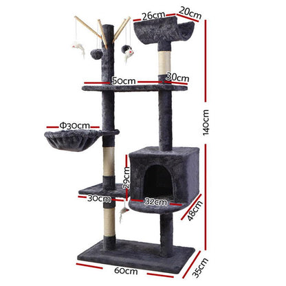 140cm Cat Tree Towe