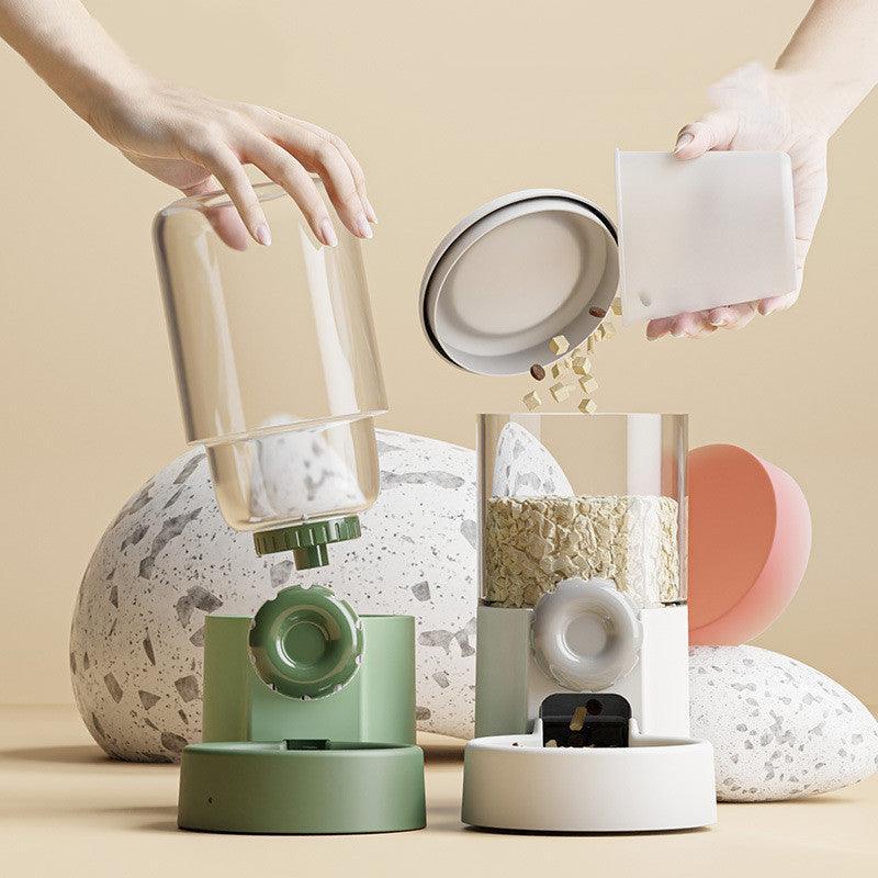 Automatic Hanging Pet Water & Food Feeder