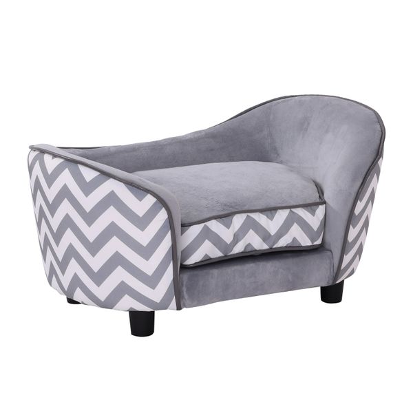 PawHut Elevated Pet Sofa Bed – Soft & Cozy Design